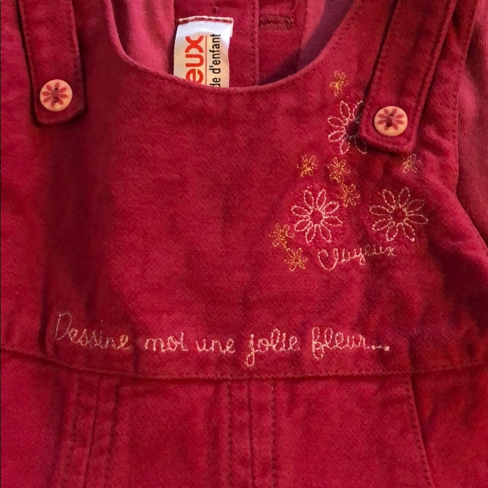 Adorable Clayeux cotton dress, 3M - Picture 2 of 5